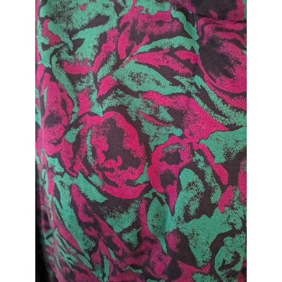 VTG Pendleton Country Sophisticates Blouse Women Sz 14P MultiFloral Cottagecore - Picture 8 of 16